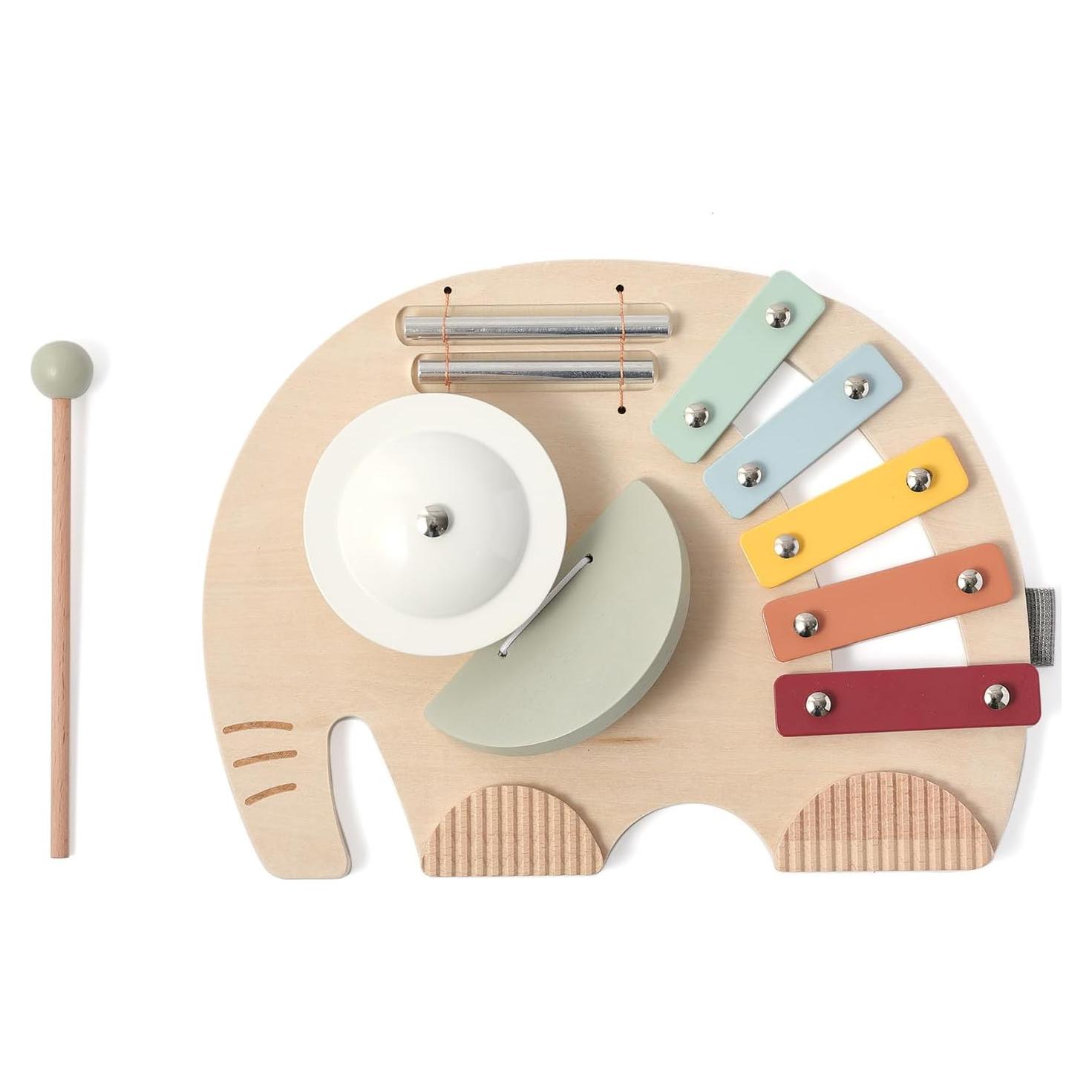 Xilófono Elefante Promise Babe para Bebés - Juguete Musical Educativo