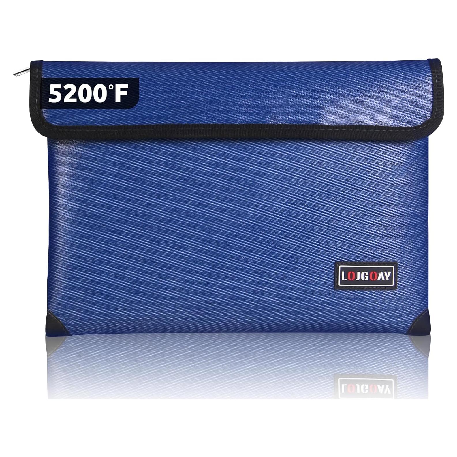 Bolsa Documentos Ignífuga LOJ 27.9x19.6cm Impermeable