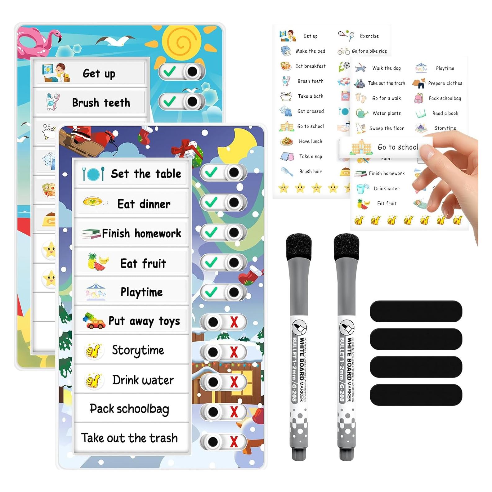 Tabla de Tareas para Niños Citamora A5 Magnética Personalizable