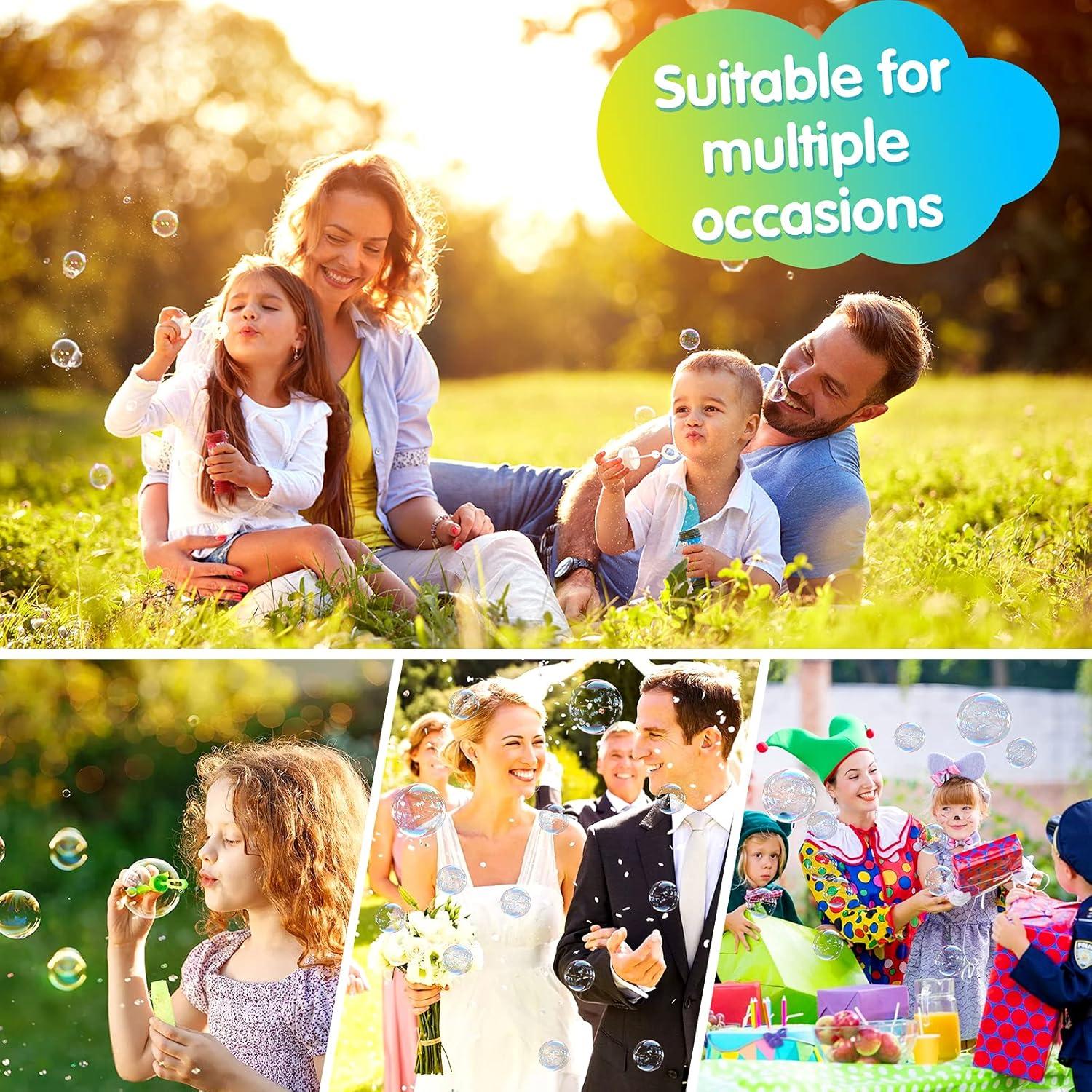 Recarga de Solución de Burbujas Aujazyble 2L Verde para Fiestas