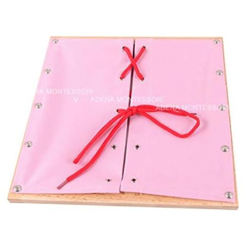 Marco de Vestir Montessori YunHe - Enhebrado 31x31cm