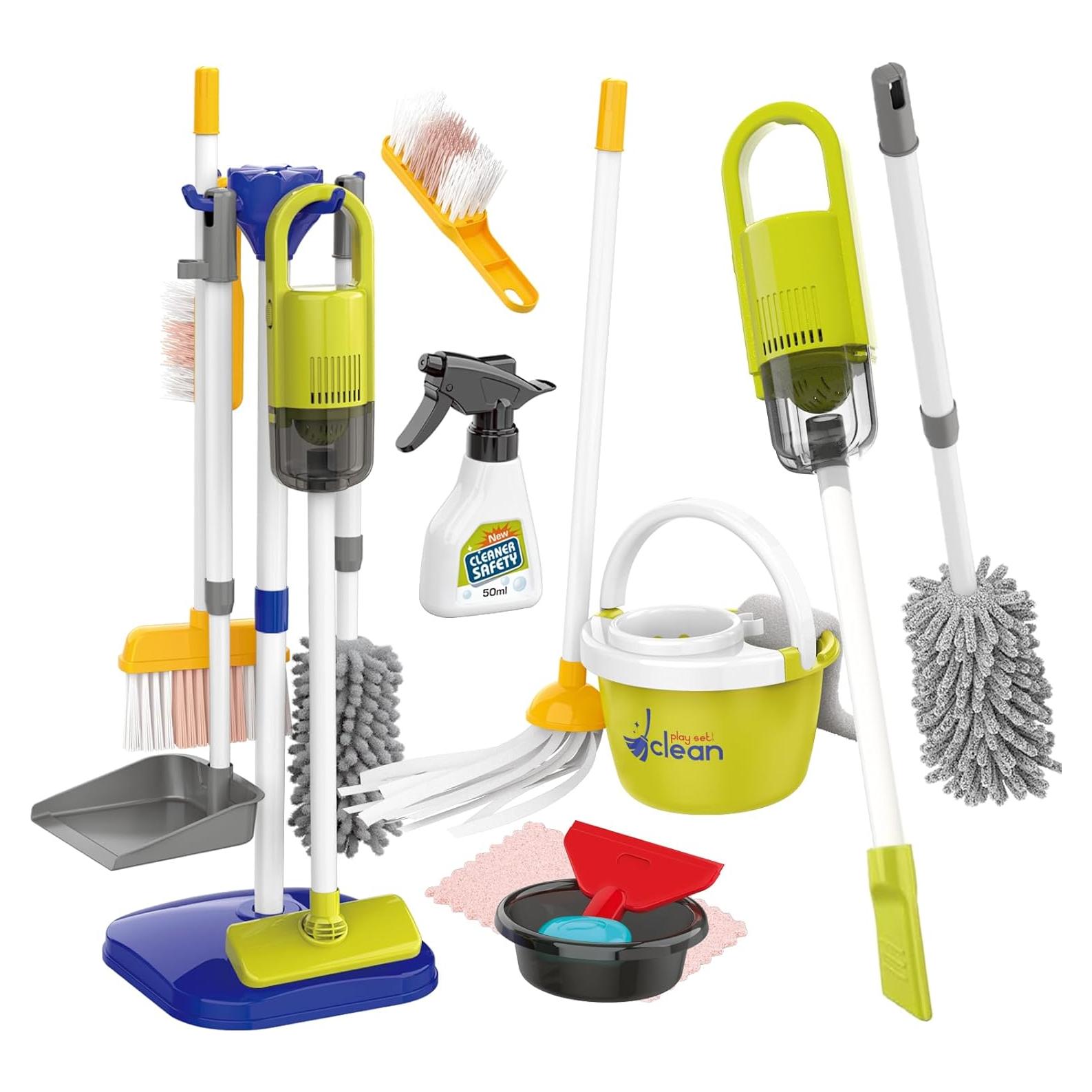 Juego de Limpieza Montessori para Niños con Aspiradora 0.95kg