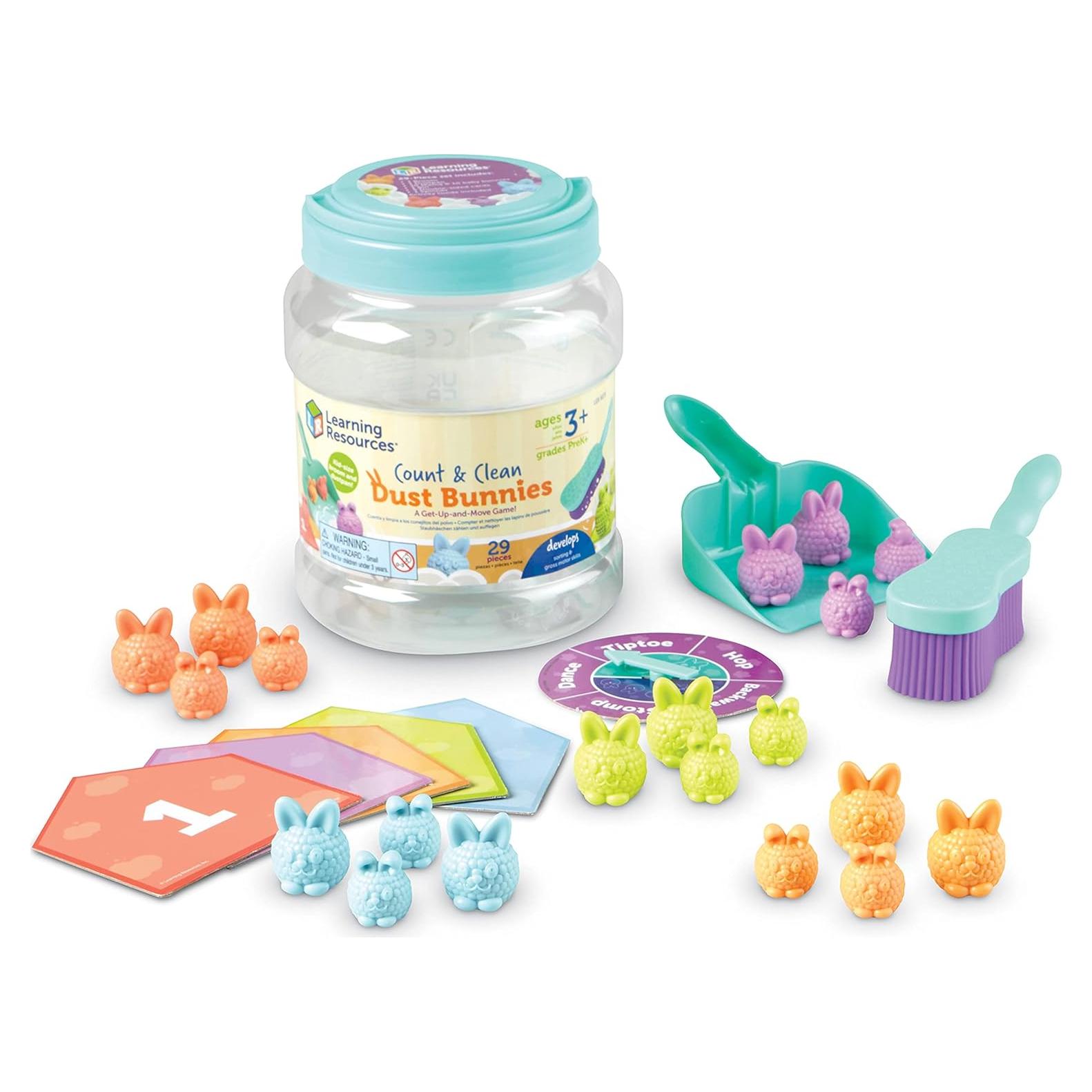 Juego Educativo de Limpieza Conejitos de Polvo - Recursos de Aprendizaje