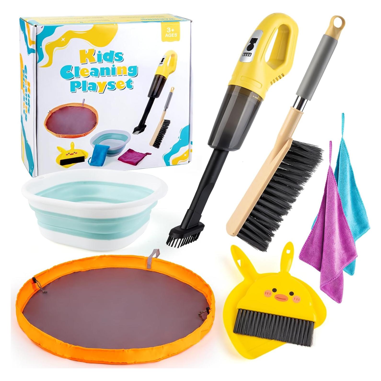 Set de limpieza para niños con aspiradora real Shenzhen CP-7kits