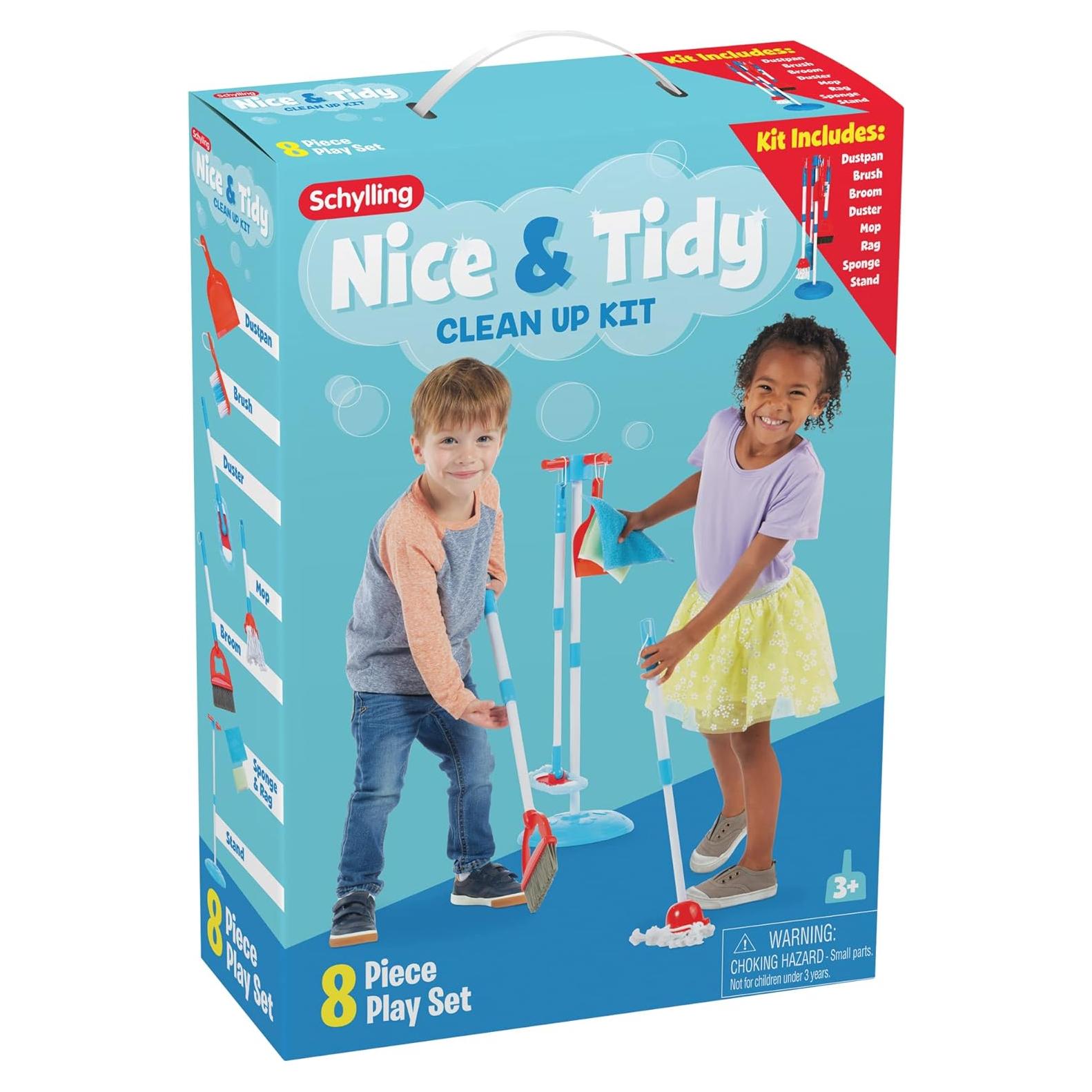 Kit de Limpieza para Niños Schylling Nice & Tidy 3-7 Años
