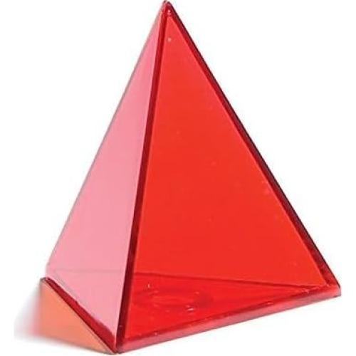 Sólidos Geométricos Transparentes Recursos de Aprendizaje 14 Piezas