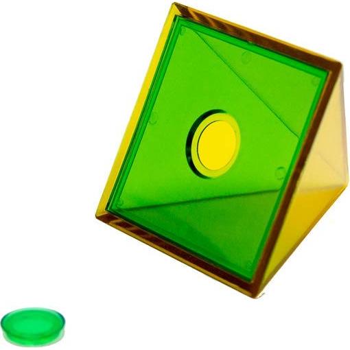 Juego de Formas 3D Rellenables hand2mind - 14 Sólidos Geométricos