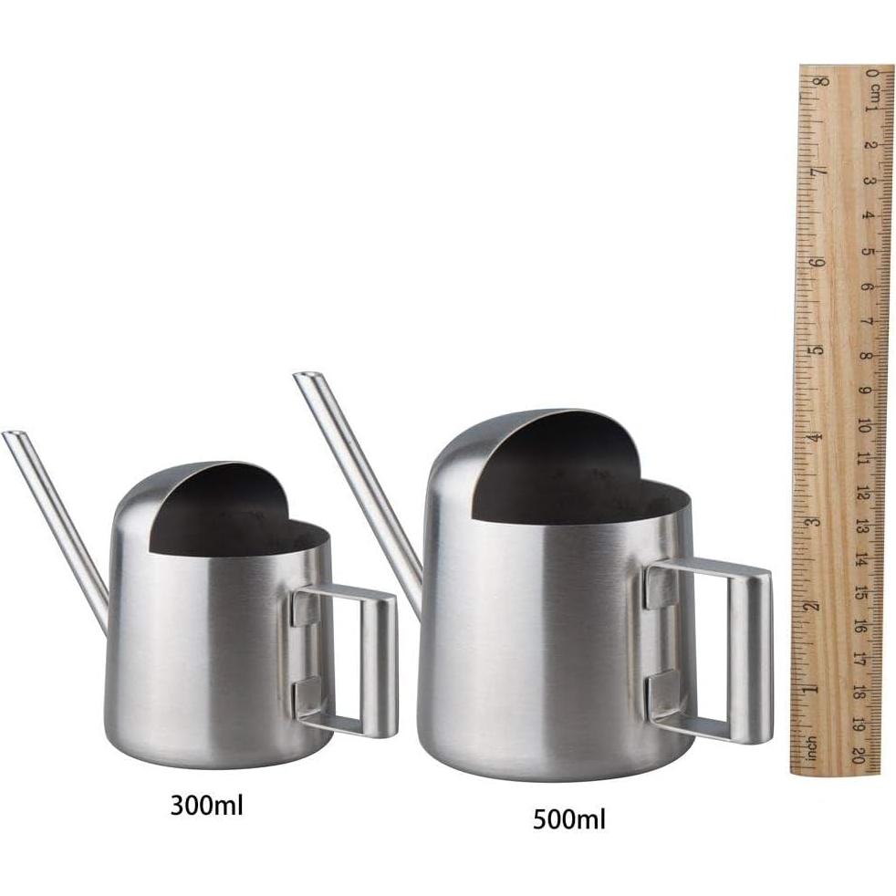 Regadera Mini IMEEA Acero Inoxidable 300ml para Plantas