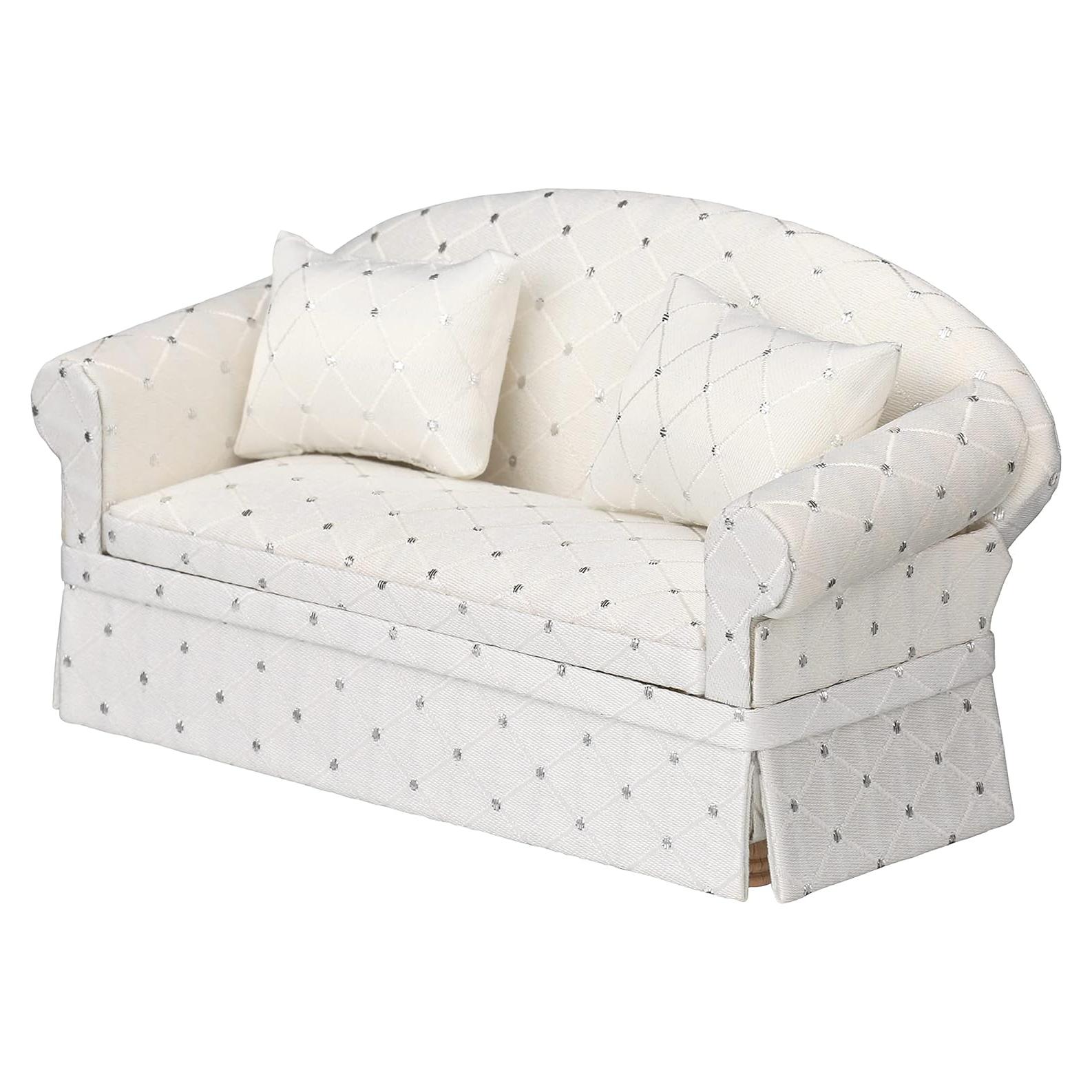 Sofá Tapizado para Casa de Muñecas Inusitus 15.24 cm