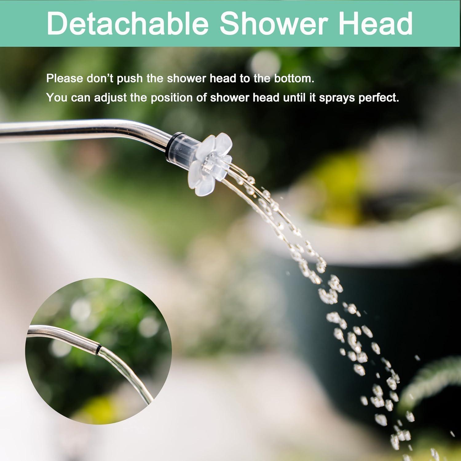 Regadera de Interior Tennedriv Green 1.01L Verde Salvia