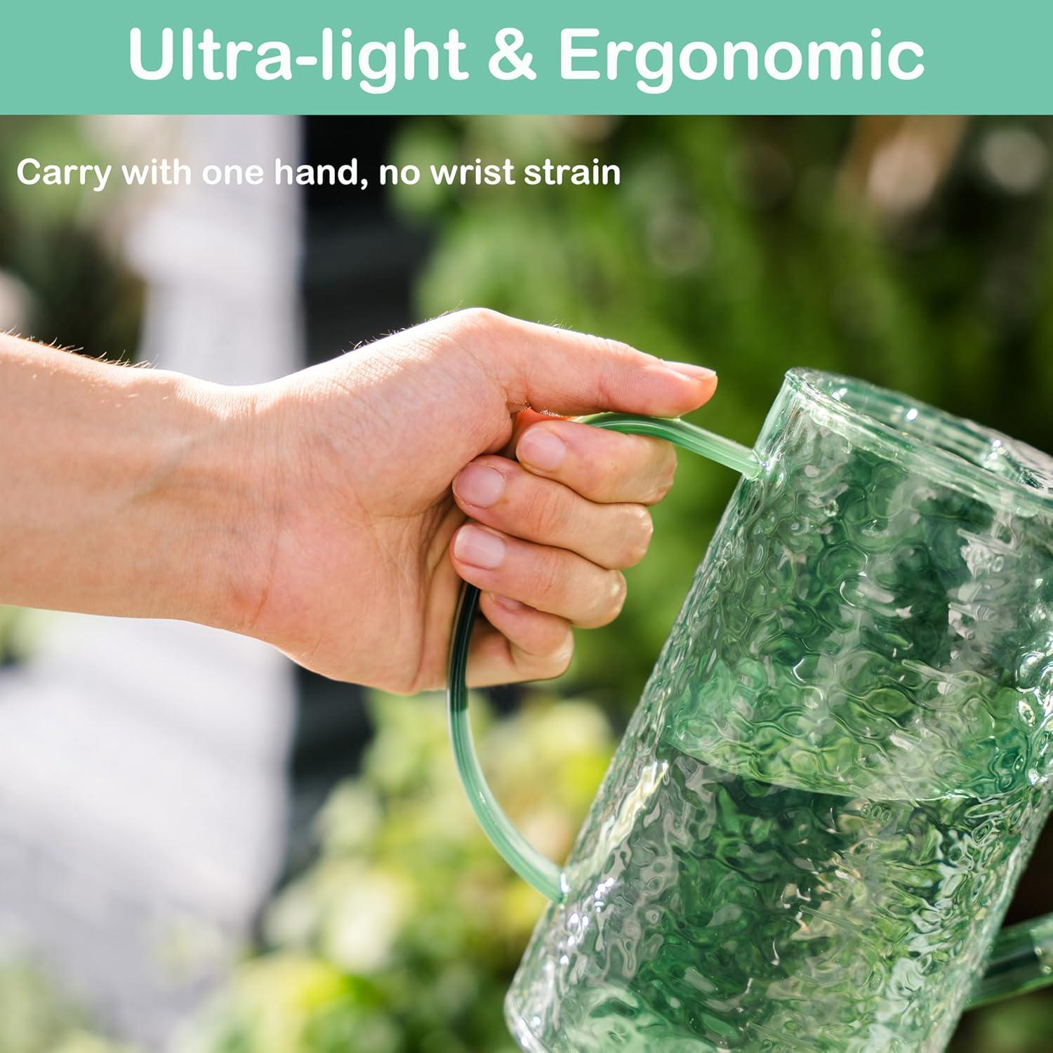 Regadera de Interior Tennedriv Green 1.01L Verde Salvia