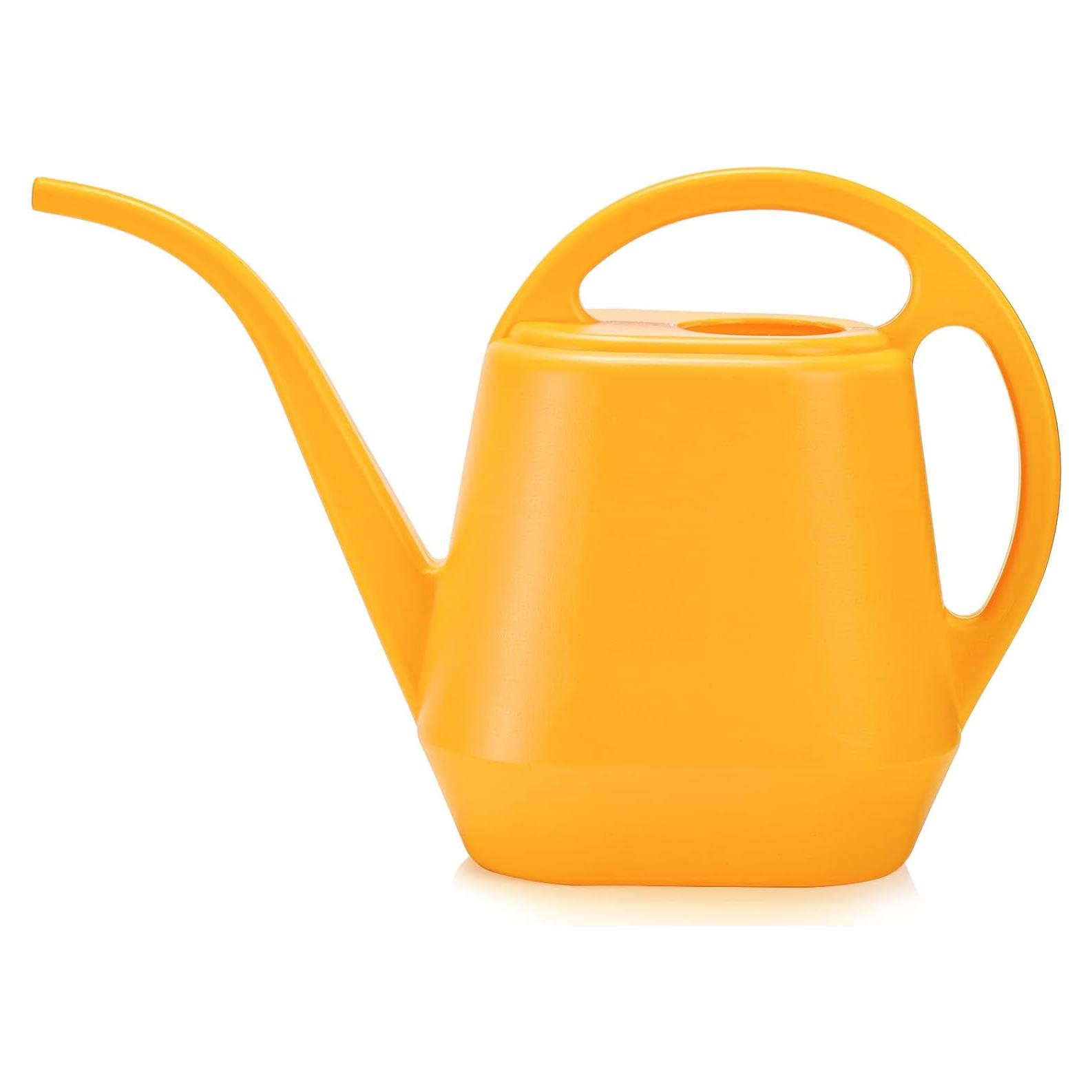 Regadera Fasmov 2L Plástico Amarillo con Pico Largo Ergonómico