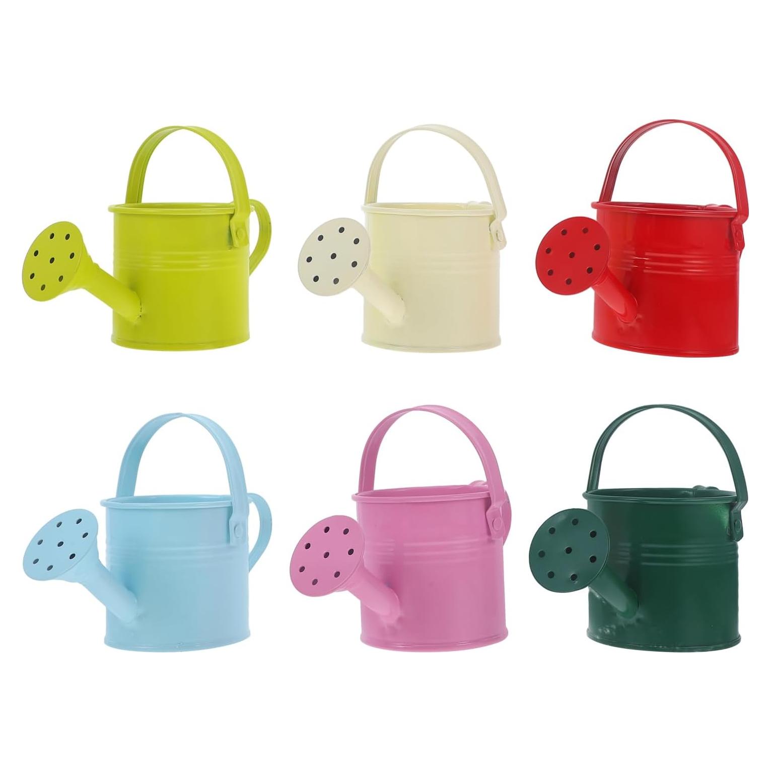 Mini Regadera de Metal Yardwe para Niños - 6 Piezas, 15 cm