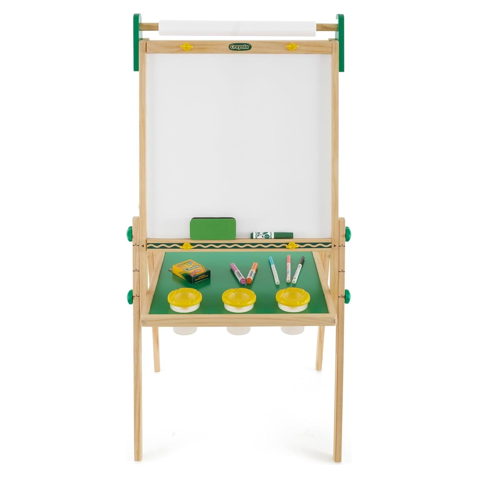 Caballete de Madera Crayola 2 en 1 para Niños 3 a 5 Años