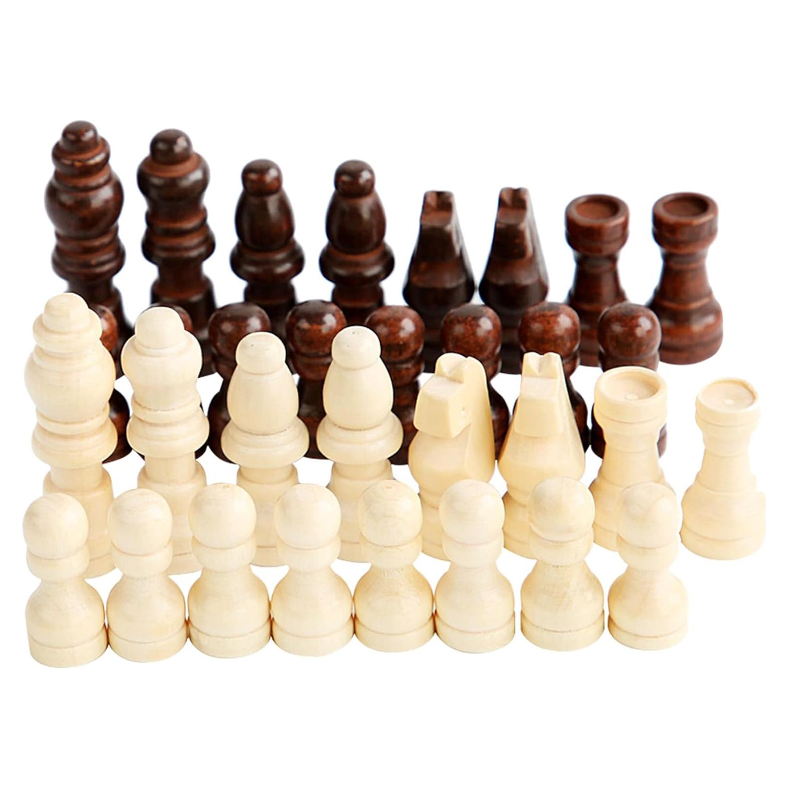 Juego de Ajedrez de Madera 32 Piezas NXA-CYJ