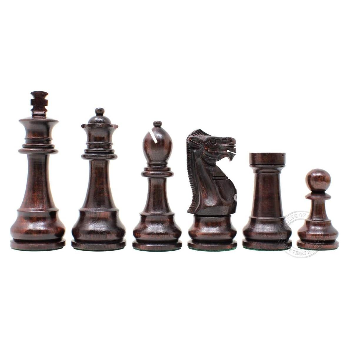 Piezas de Ajedrez de Torneo Casa de Ajedrez Staunton 34 Piezas