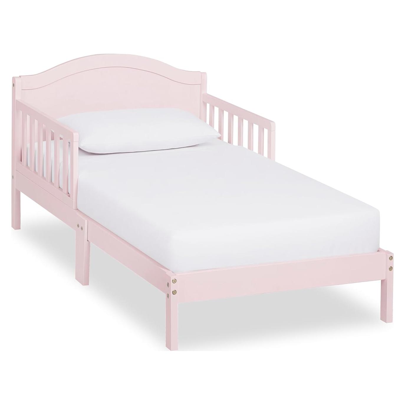 Cama para Niños Pequeños Dream On Me Sydney Rosa 135x74 cm