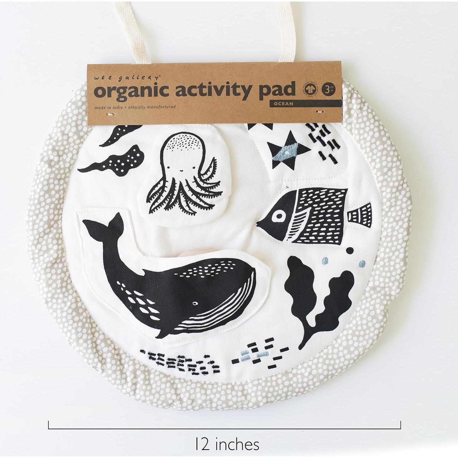 Alfombra de Actividad Ocean Wee Gallery 30x30 cm Orgánica