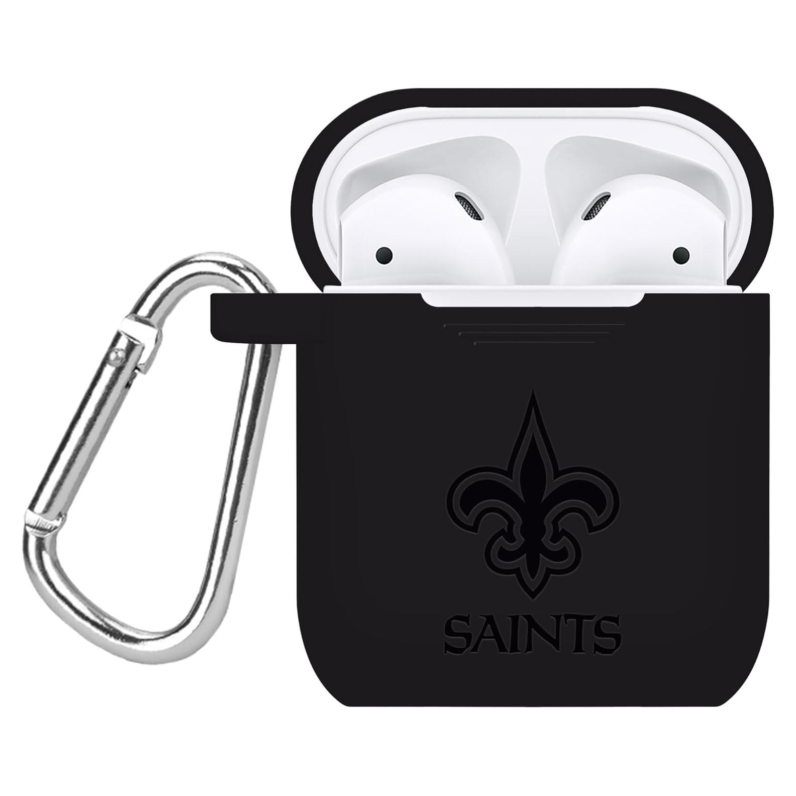 Funda Silicona Game Time NFL New Orleans Saints AirPods