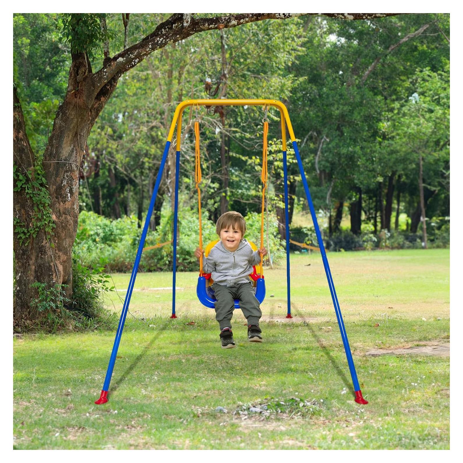 Columpio 3 en 1 Godhop para Bebés y Niños Pequeños