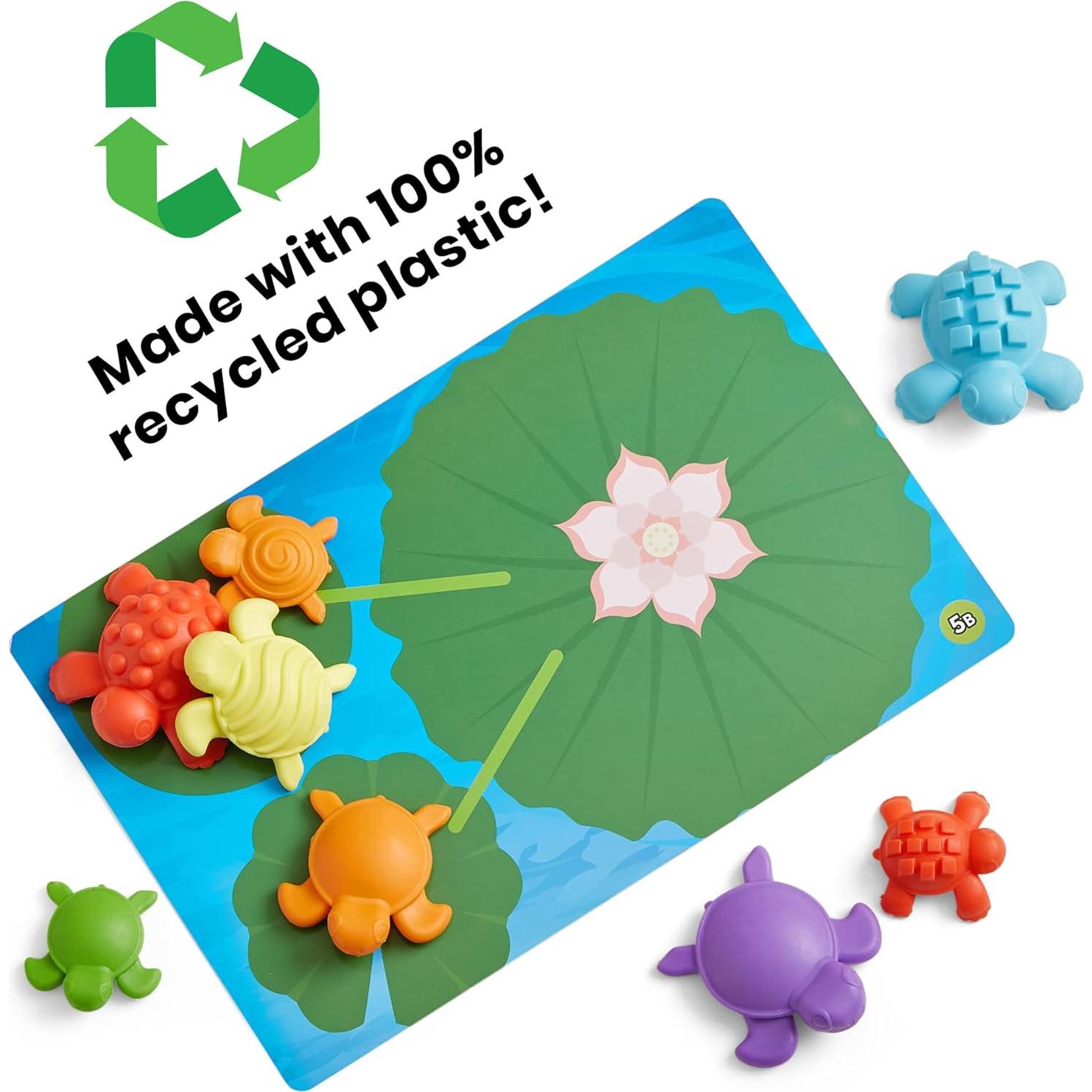 Juego de Actividades Matemáticas Tortugas Táctiles hand2mind