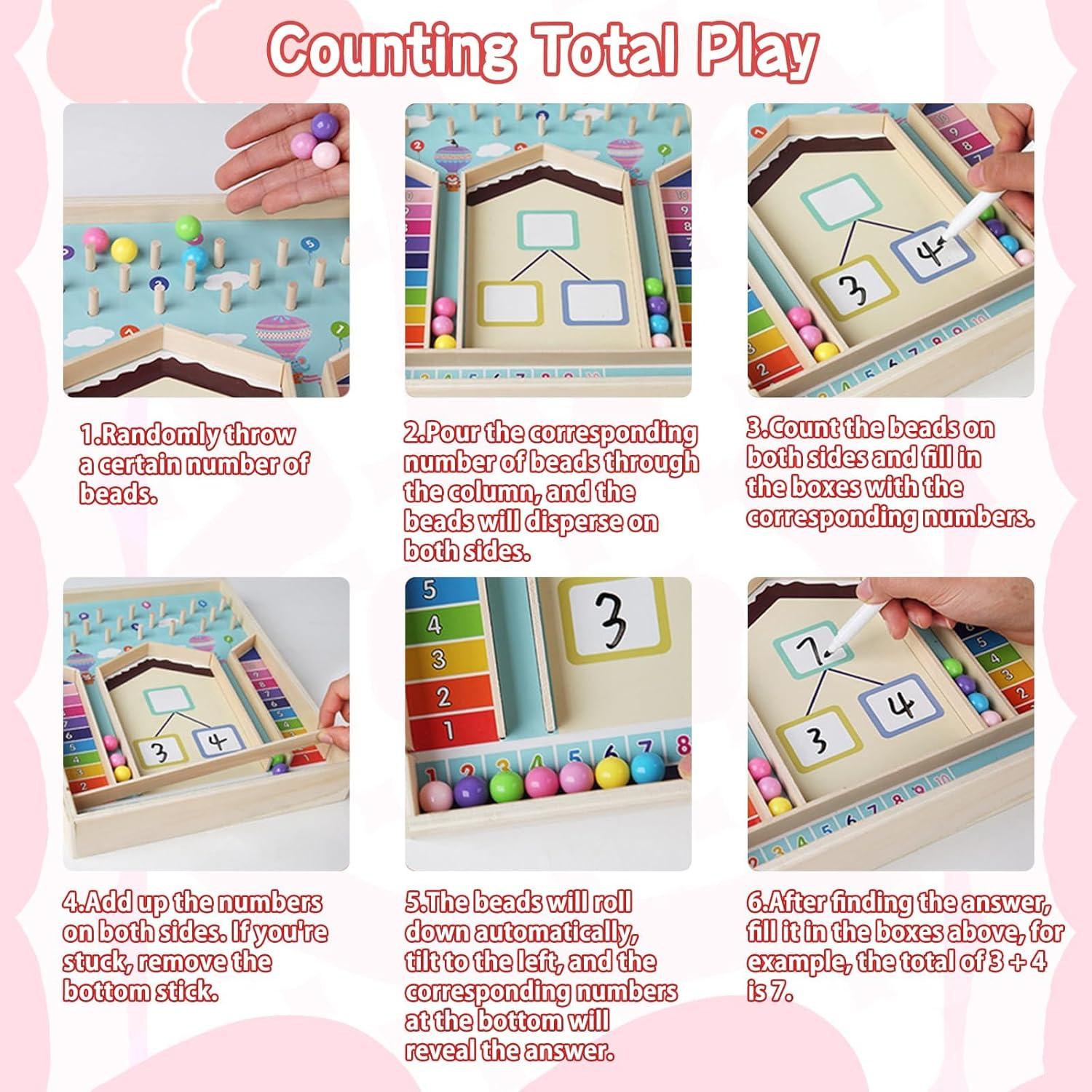 Juego de Matemáticas Montessori Fullware - Suma hasta 10