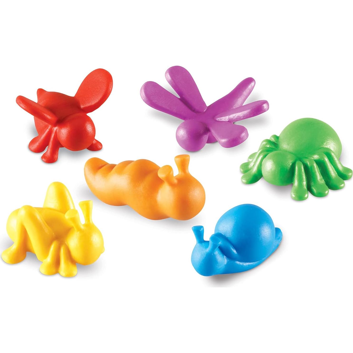 Contadores de Criaturas del Jardín Recursos de Aprendizaje - 72 Piezas