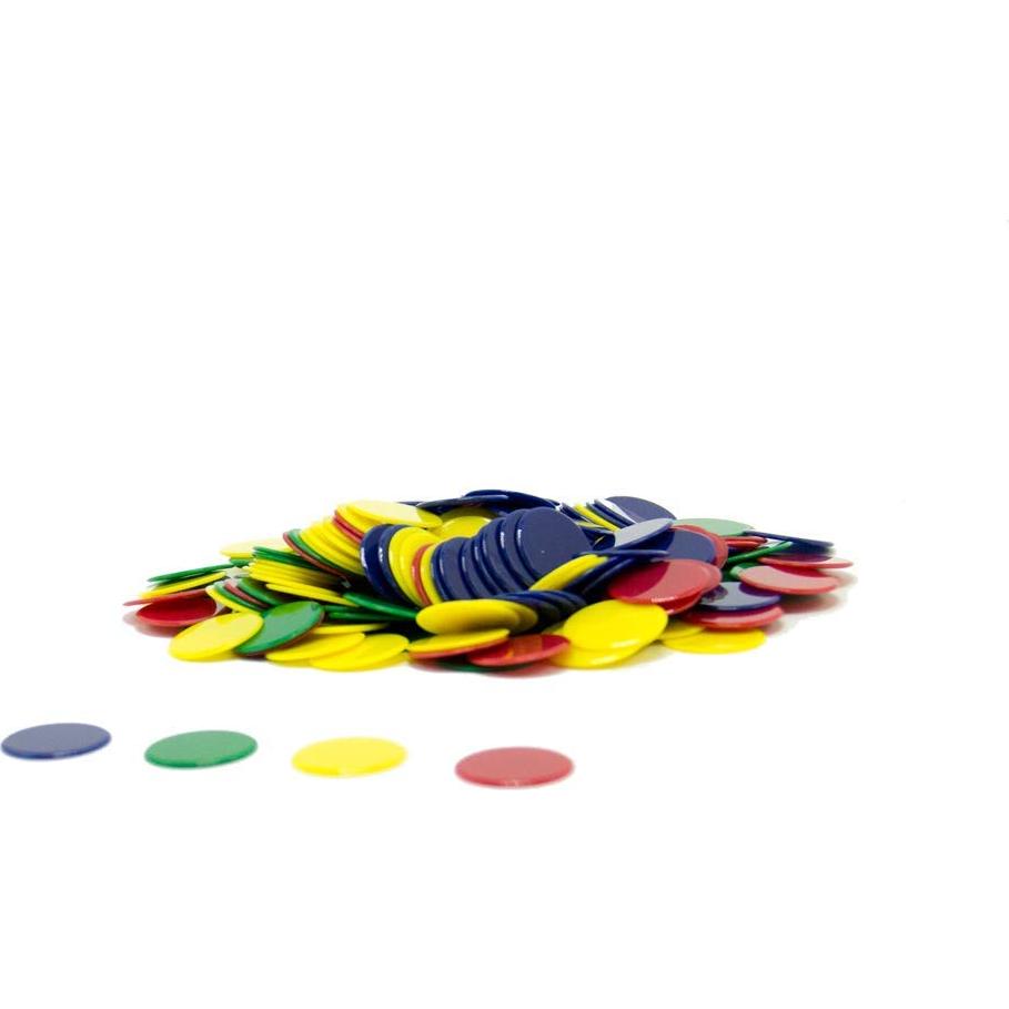 Fichas de Bingo Hand2Mind - Set de 200 Contadores Matemáticos