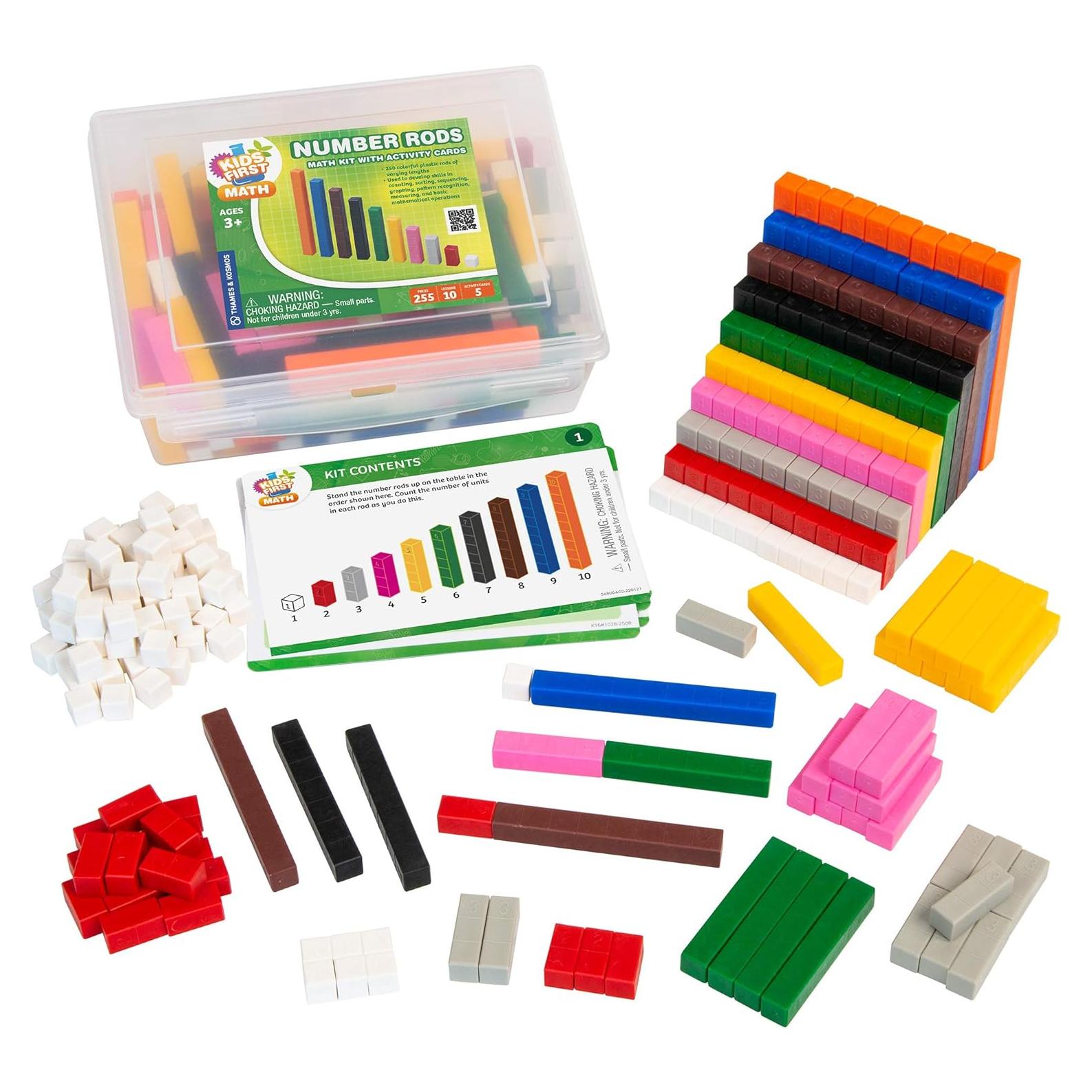 Kit de Varillas Numéricas Thames & Kosmos 250 Piezas para Niños 3+
