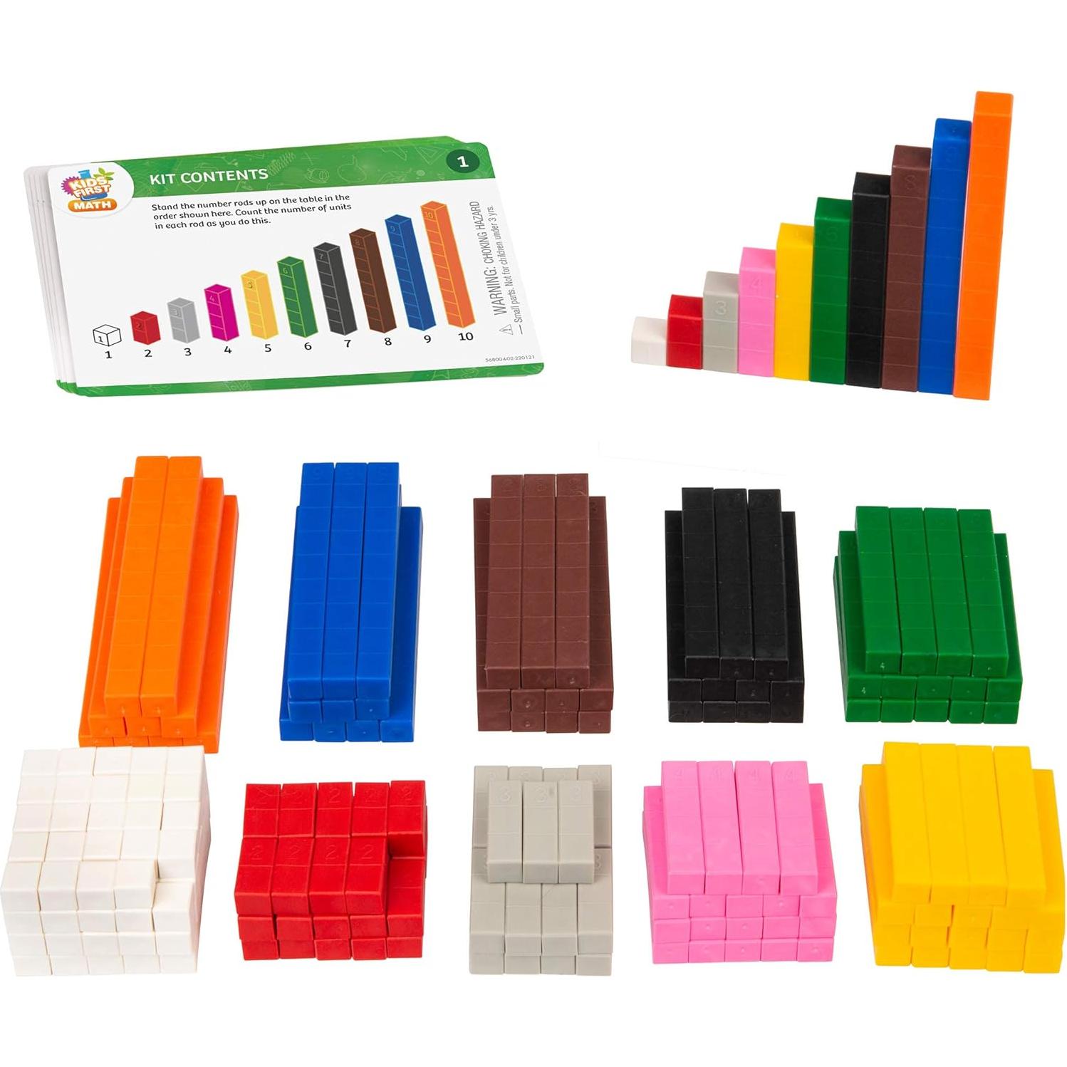 Kit de Varillas Numéricas Thames & Kosmos 250 Piezas para Niños 3+