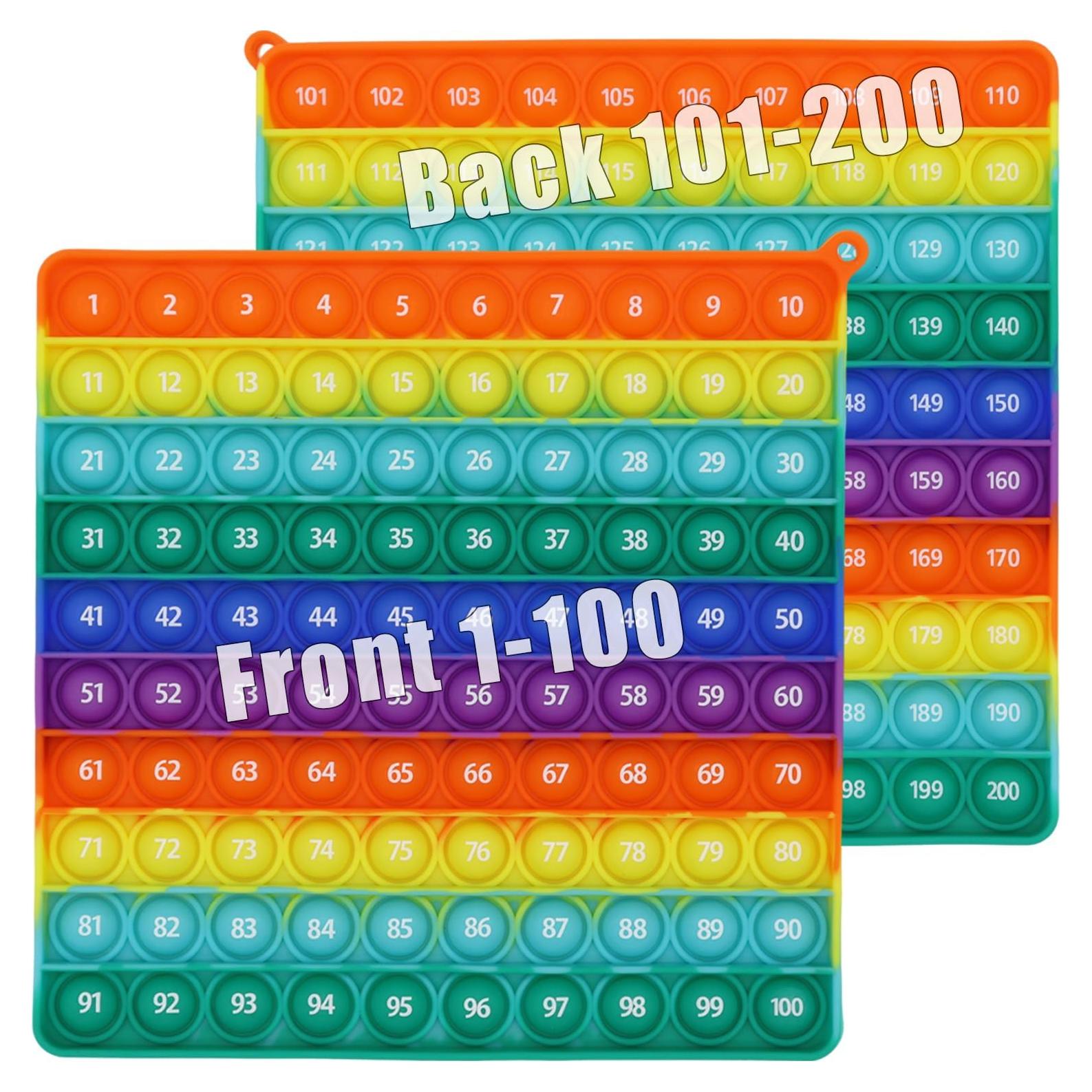 Popper Doble Cara Bakira 200 Números Juguete Educativo