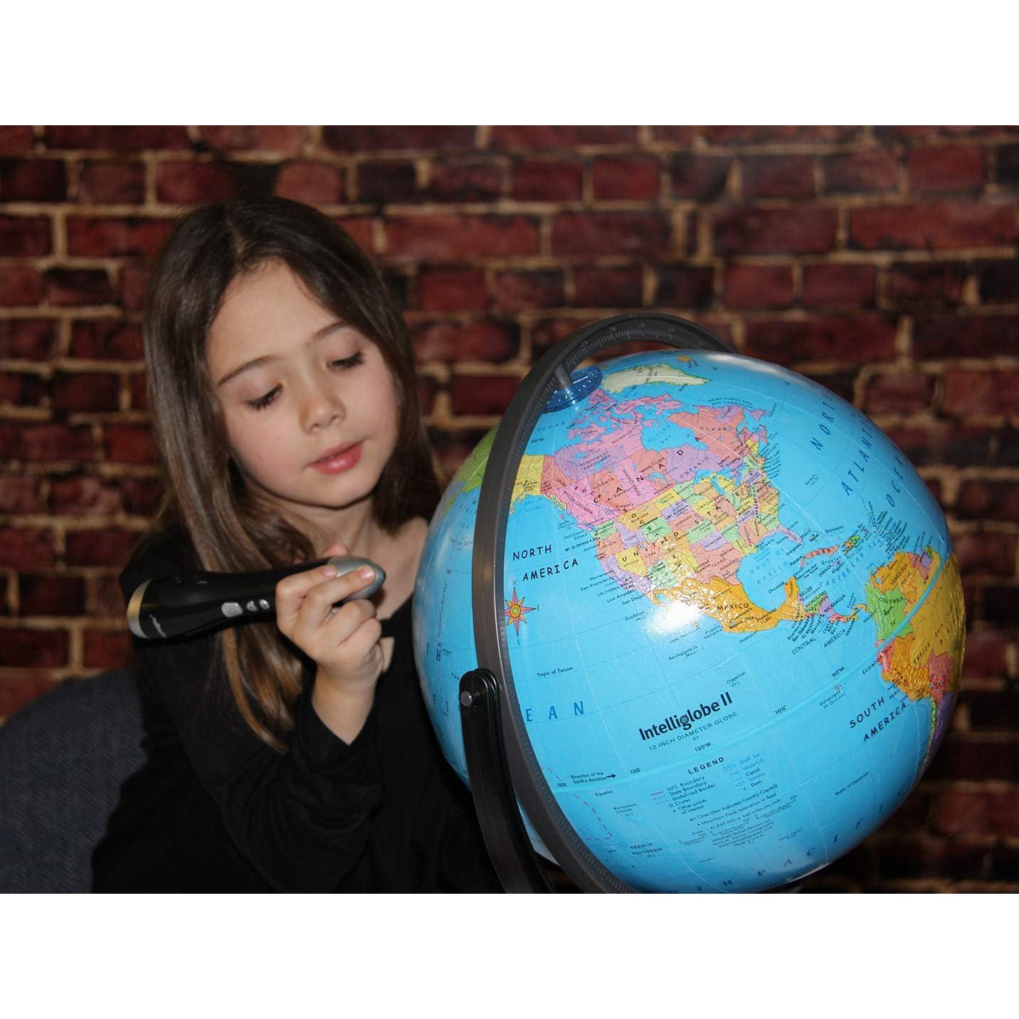 Globo Interactivo Replogle 30.48 cm con Soporte y Libro Educativo