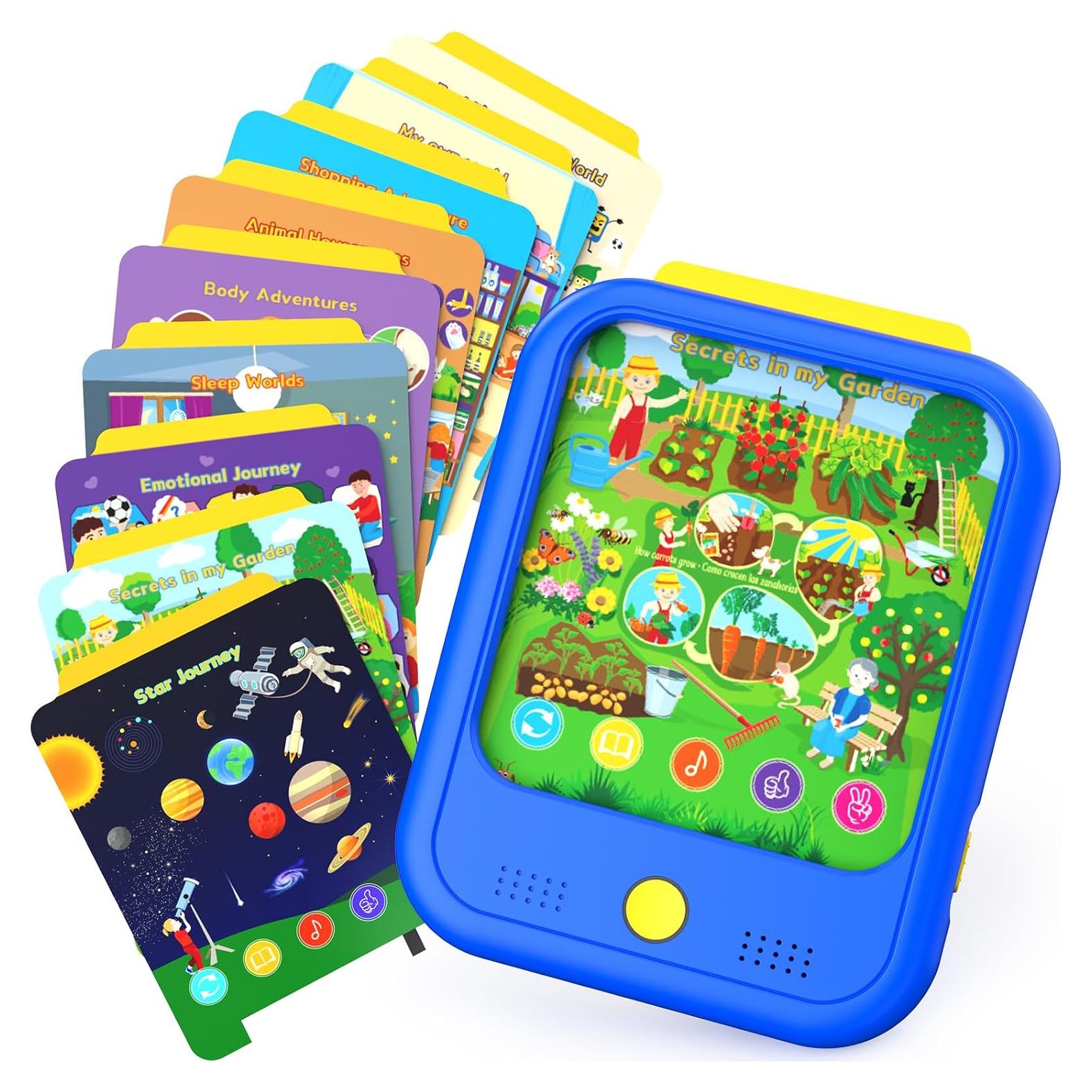 Tableta de Aprendizaje Bilingüe Qiaojoy para Niños 2-5 Años