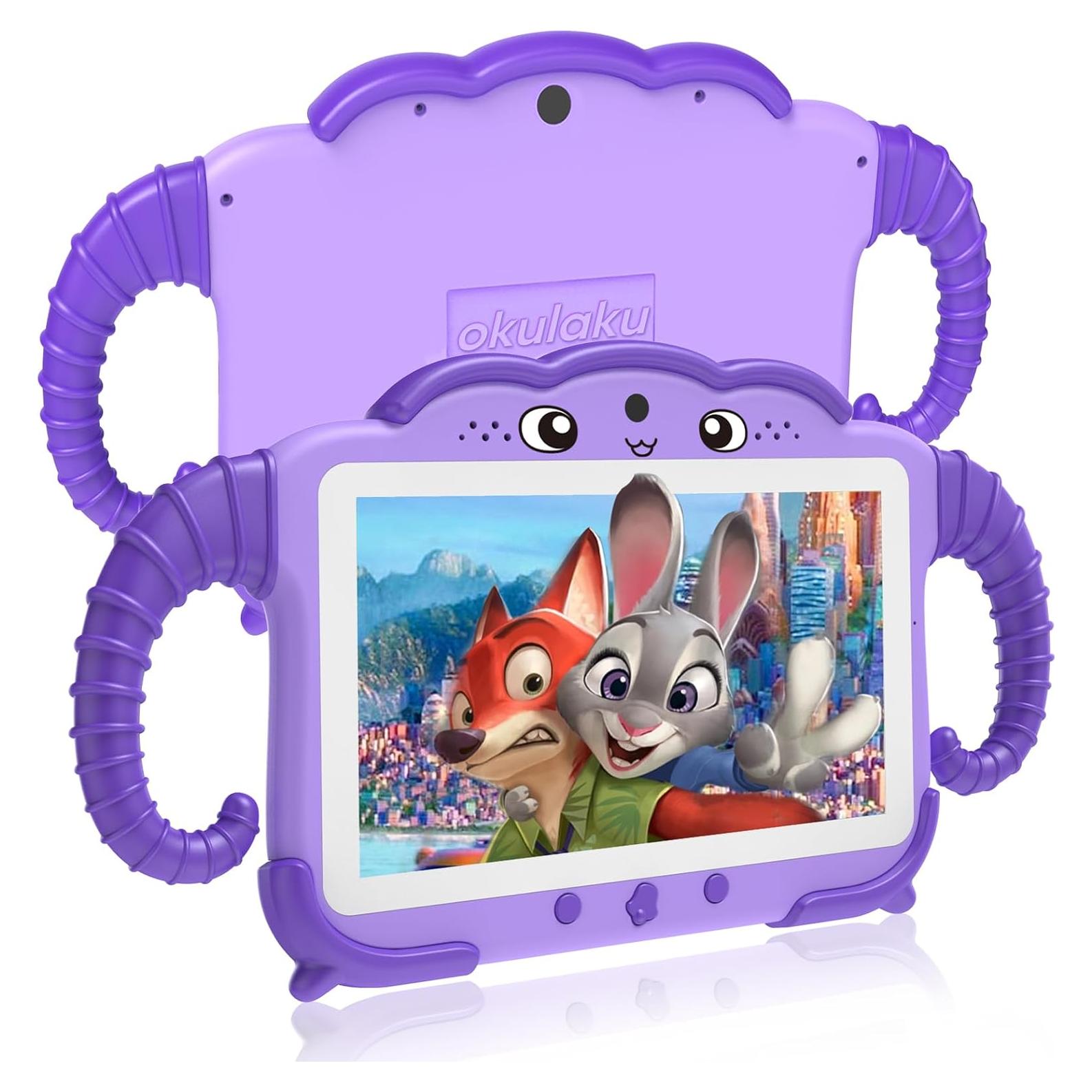 Tableta para Niños Okulaku ZIDS701 7" 32GB Android 11 con Control Parental