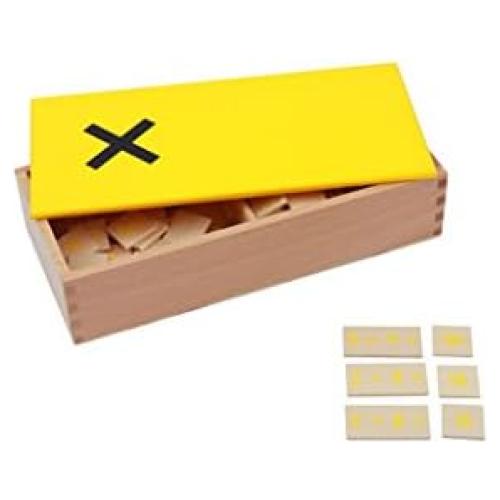 Caja de Multiplicación Montessori Adena - Madera de Haya