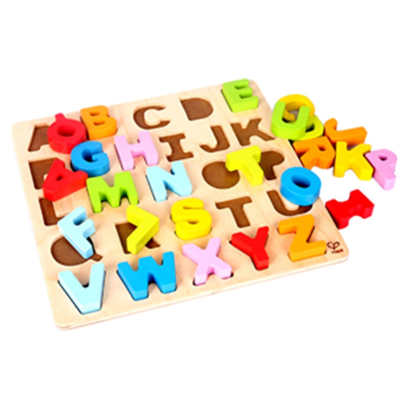 Rompecabezas de Alfabeto de Madera Hape - Juguete Educativo
