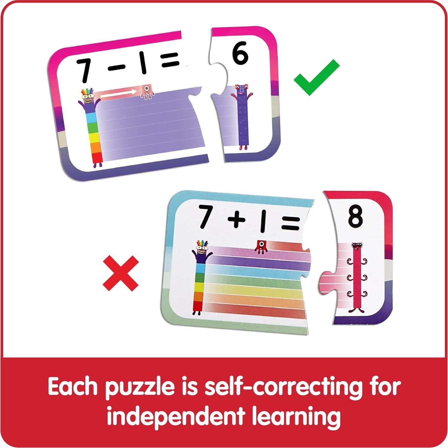 Conjunto de Rompecabezas de Sumar y Restar hand2mind - Juguetes Educativos