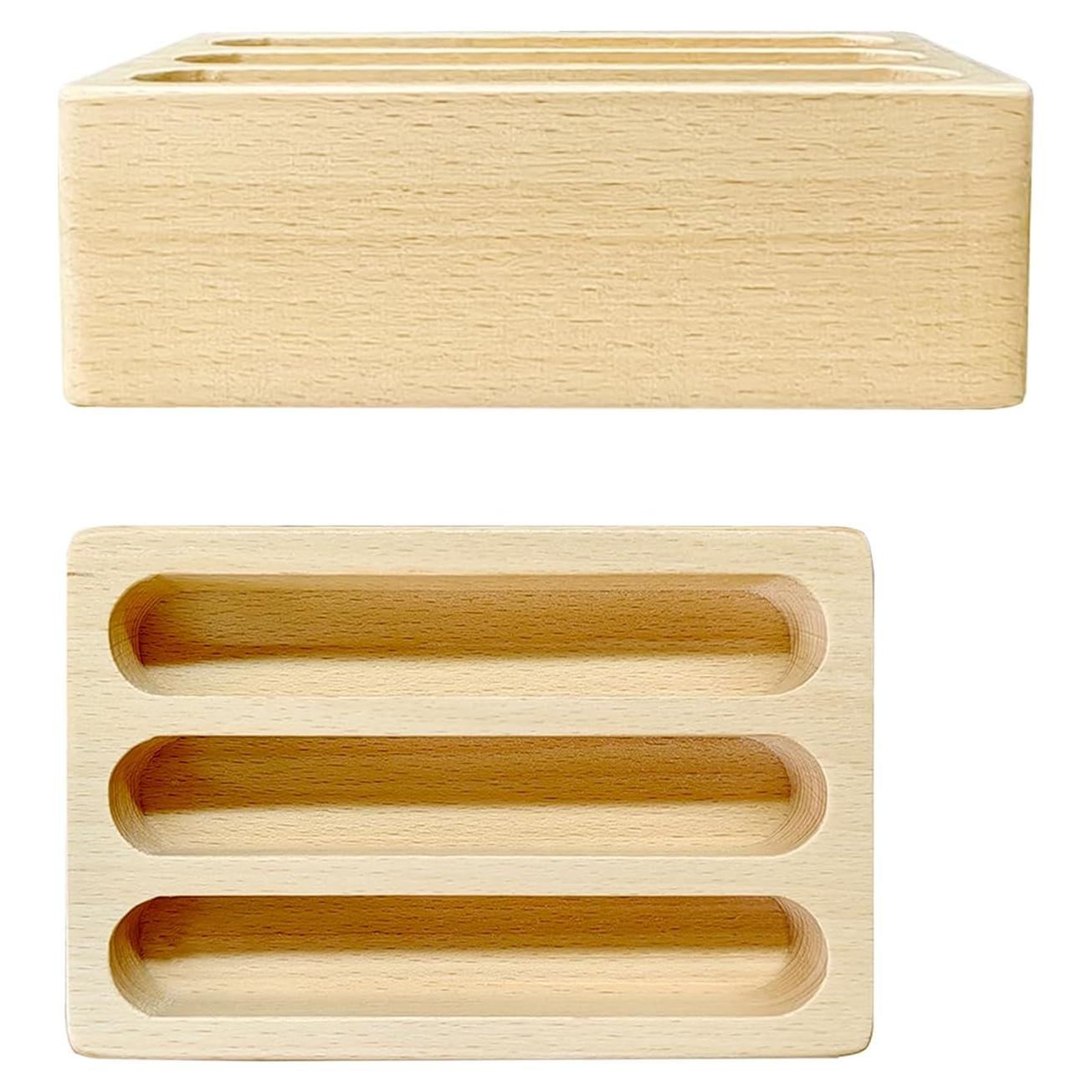 Soporte de Madera Montessori Adena para Tarjetas de 9 cm