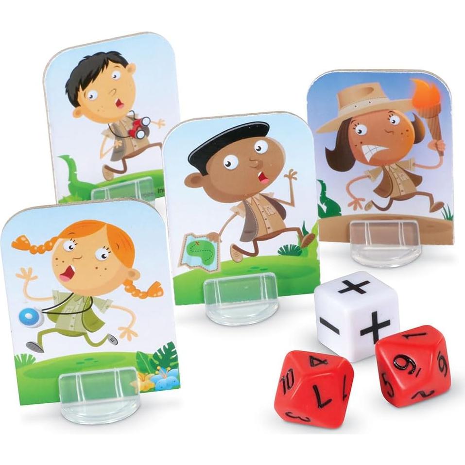 Juego de Suma y Resta Isla Matemática Learning Resources - 2-4 Jugadores