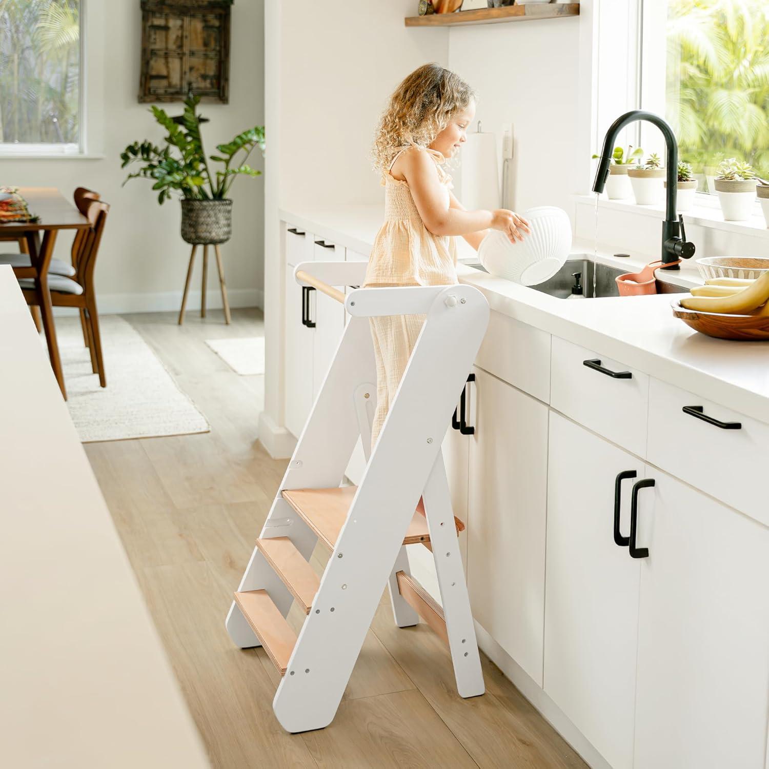 Escalera Plegable para Niños Comfy Cubs con Rocas Apilables