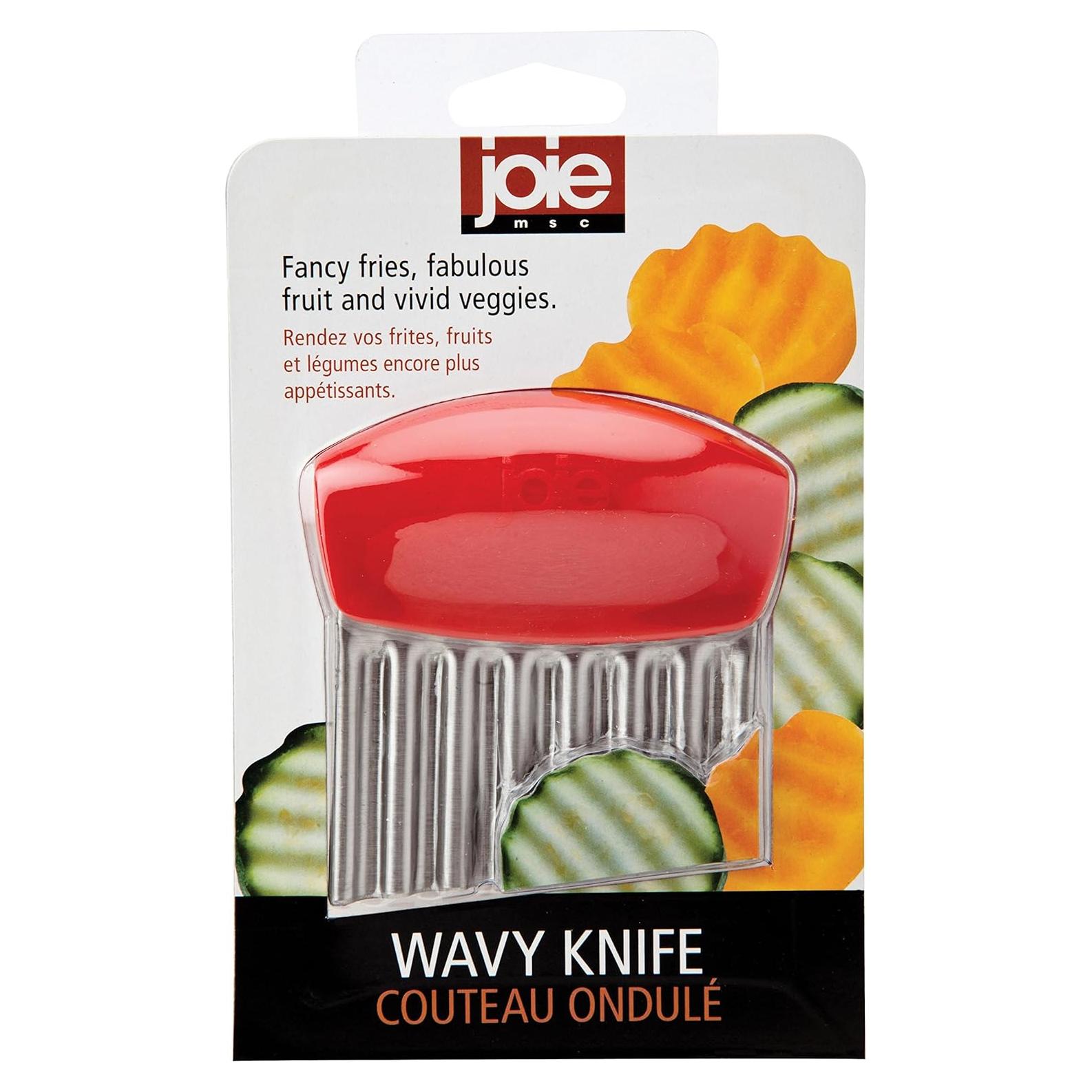 Cuchillo Rizado Joie de Acero Inoxidable para Verduras