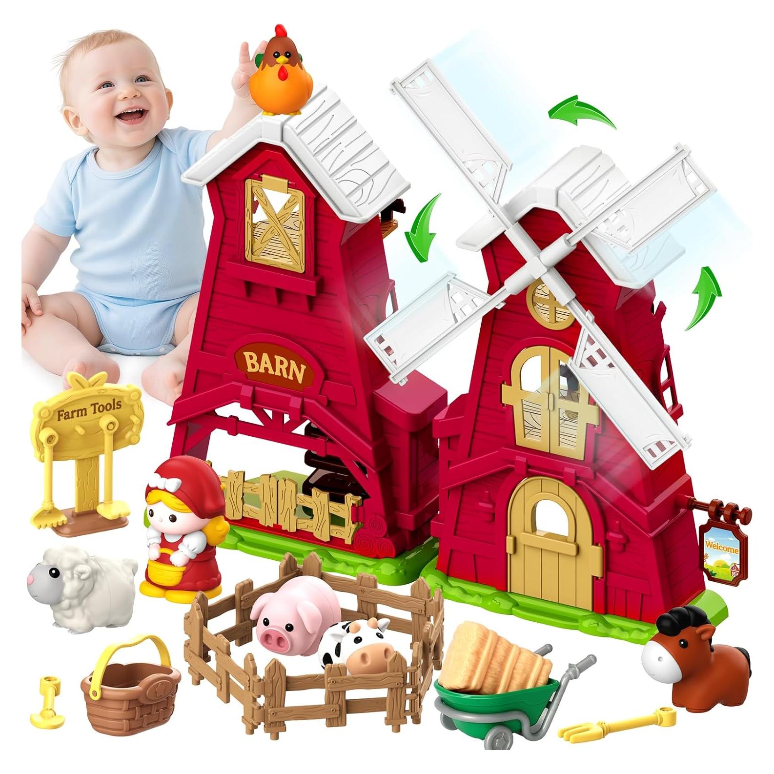 Juguete de Granja con Molino de Viento Toidgy 13 Accesorios