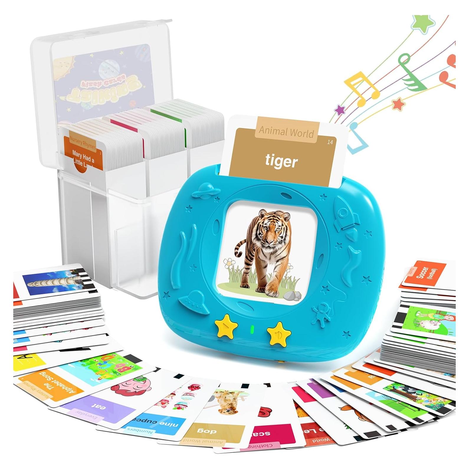 HOMESTEC Tarjetas de Flash Educativas 216 Piezas para Niños 3-6 Años