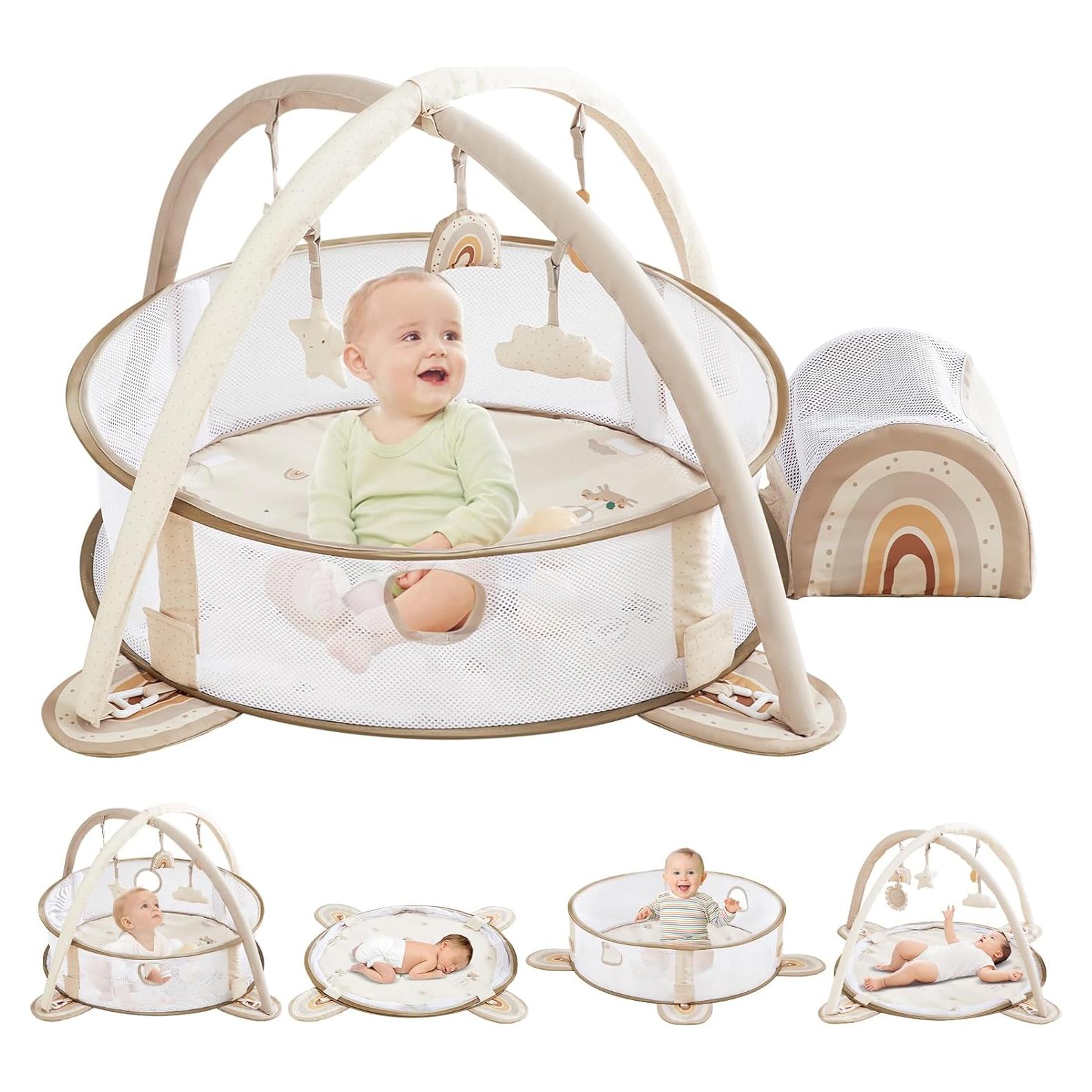 Gimnasio de Juego 5 en 1 Beright con Pelotas y Juguetes