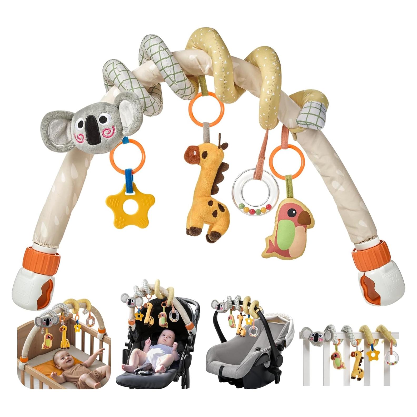 Juguete de Actividad para Bebés TUMAMA 2 en 1 Espiral y Arco