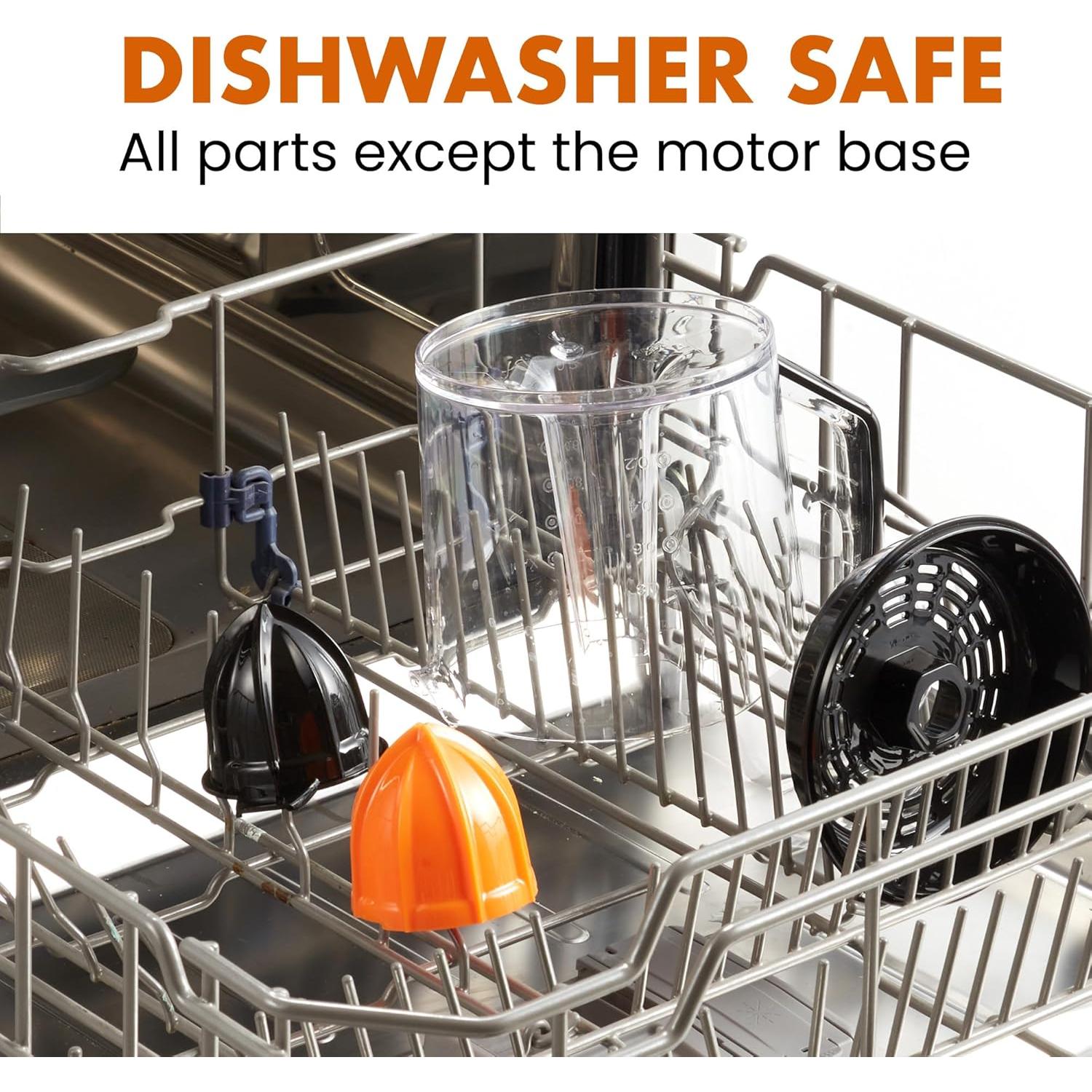 Exprimidor Eléctrico de Cítricos Elite Gourmet 1.2L BPA-Free