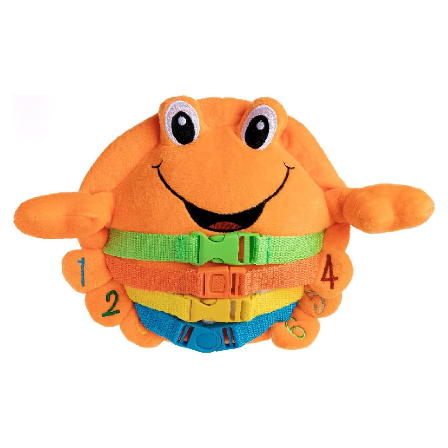 Juguete de Peluche Barney Crab Buckle Toys - Aprendizaje Montessori
