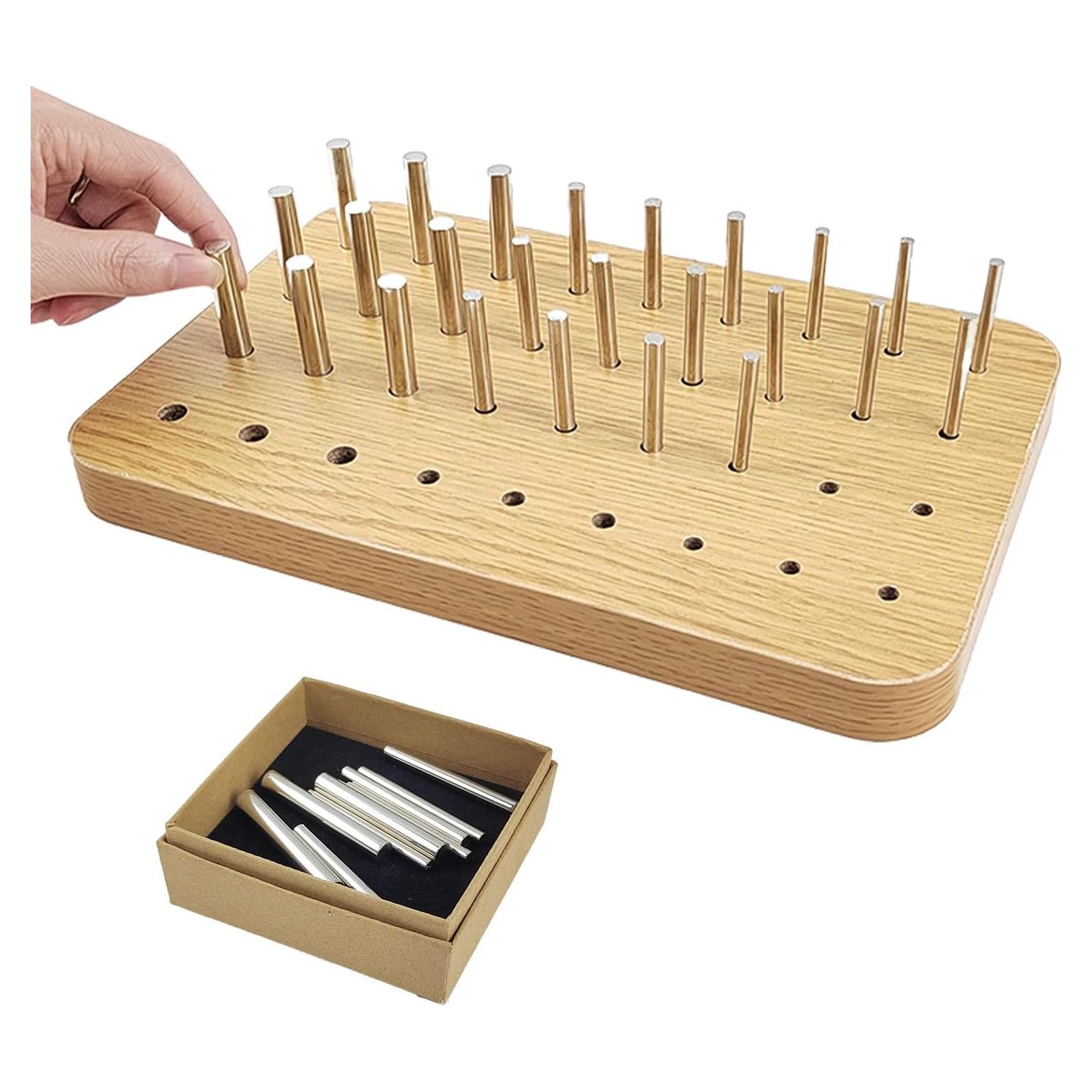 Tablero de Clavos de Madera Choonjin 36 Agujeros Terapia Ocupacional