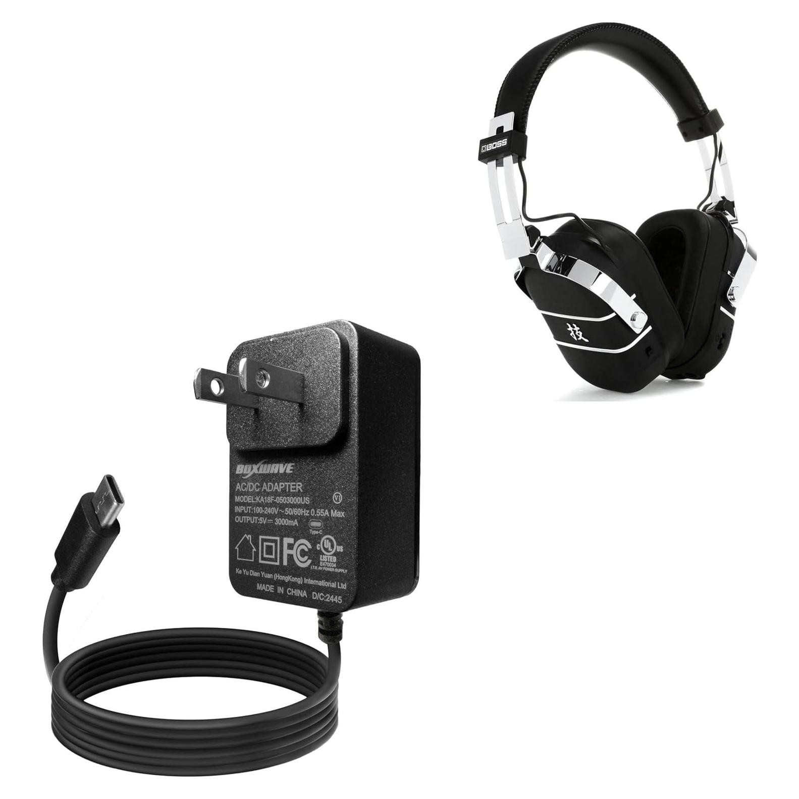 Cargador BoxWave 15W para Amplificador BOSS Waza-Air USB-C