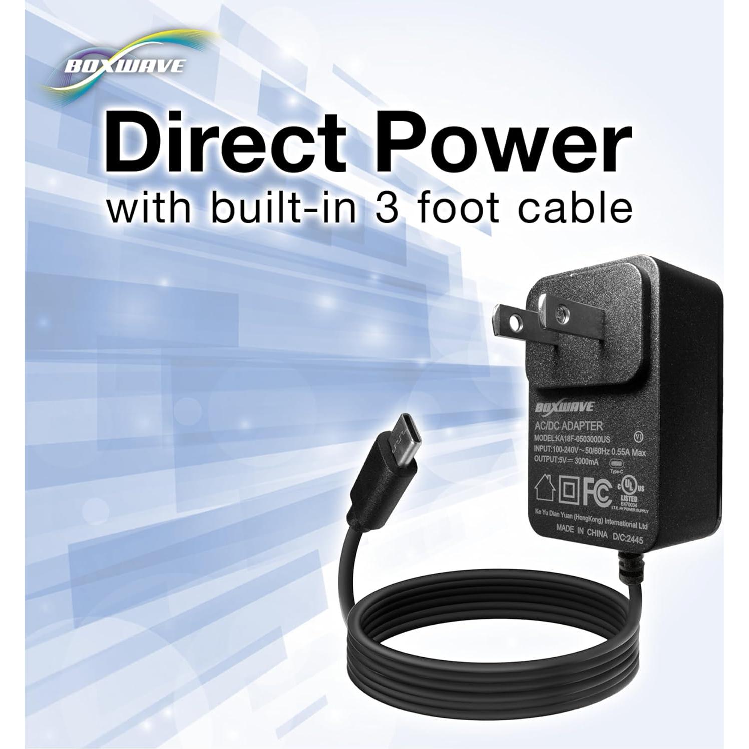 Cargador BoxWave 15W para Amplificador BOSS Waza-Air USB-C